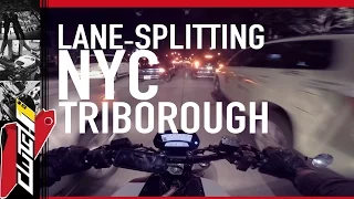 Motorcycle Speed Run from Long Island to New York City [Termignoni Exhaust Sound]