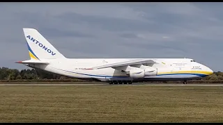 Antonov AN-124 Lands at Hamilton, Oct 6, 2022 🇺🇦