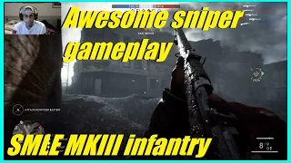 Awesome sniper gameplay! | SMLE MKIII Infantry | Amiens scout ownage! - Battlefield 1