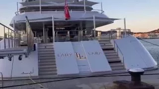 LADY LARA LÜRSSEN 91m MEGAYACHT IN IBIZA BY SOURCE LUXURY YACHTS