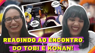 (REACT) O ENCONTRO DO TOBI E KONAN! (ANIMAÇÃO/PARÓDIA) | REAGINDO AO VOICE MAKERS (Incrível!)