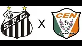 Santos 10 x 0 Naviraiense -  Copa do Brasil 2010 - Jogo Completo