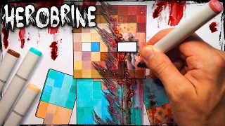 "Herobrine" MINECRAFT'S DARK SECRET Creepypasta Story (Scary Stories)