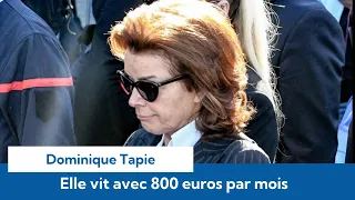 Mort de Bernard Tapie, sa femme Dominique ruinée 1 an après, sa nouvelle vie avec 800 euros par mois