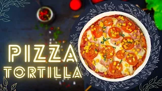 How to make tortilla pizza