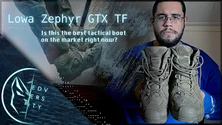 Lowa Zephyr GTX TF: The Best Tactical Boot Out Right Now? (Review)