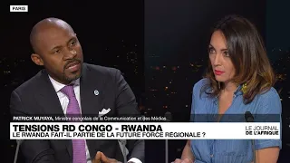"Aucun centimètre du territoire ne sera cédé", dit Patrick Muyaya ministre congolais des Médias