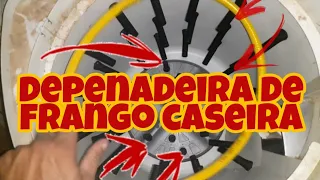 COMO FAZER DEPENADEIRA DE FRANGO CASEIRA - [ Parte 1 ]
