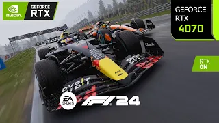 F1 24 | RTX 4070 4K, 1440p, 1080p DLSS 3.5 Frame Generation | i7 10700F | PC Performance