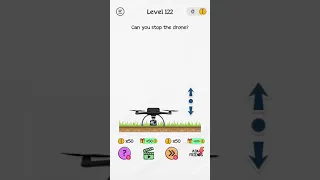 Braindom level 122 Can you stop the drone? Walkthrough solution