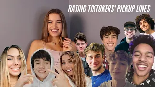 RATING FAMOUS TIKTOKERS' PICKUP LINES!!