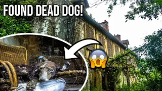 We found A DEAD DOG inside this ABANDONED Farm House *SHOCKING*