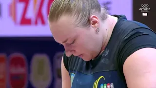 Anastasiya Lysenko (UKR) – 286kg 15h Place – 2019 World Weightlifting Championships – Women's 87+ kg