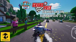 PAW Patrol: Grand Prix gameplay in ultrawide 21:9 | RTX 4080 epic graphic settings