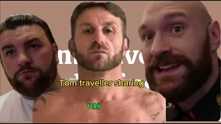 Tony Giles reply to Shane Fury's WhatsApp message your brother Tommy Fury took my fight