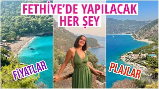 FETHİYE'DE 4 GÜNDE YAPILACAK HER ŞEY I Kabak Koyu I Ölüdeniz I Babadağ Teleferik I Çalış Plajı