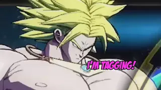 Broly's Tagging Out!