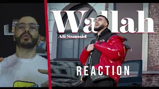 Ali Ssamid - WALLAH {Official Music Video} Prod.Valentino I (REACTION)