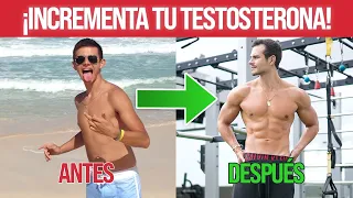 Cómo AUMENTAR tu TESTOSTERONA Naturalmente: Rutinas, Hábitos, Alimentos y Suplementos Clave