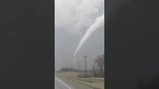 Iowa tornado caught on camera, April 4, 2023 | #shorts #newvideo #trending #subscribe #youtube