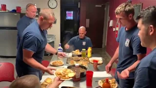 A Day in the Life: Dinner at the Firehouse