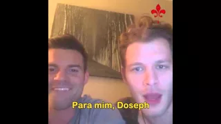 Live de Daniel Gillies e Joseph Morgan [LEGENDADO]