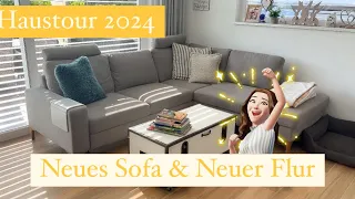 Haustour 2024 💛 Neues Sofa 💛 Neuer Eingangsbereich 💛 Unsere Hoftor