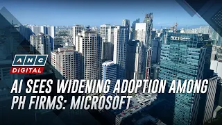 AI sees widening adoption among PH firms: Microsoft | ANC