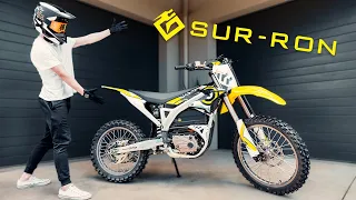 The PERFECT Full Size ELECTRIC DIRT BIKE | Sur Ron STORM BEE First Impressions