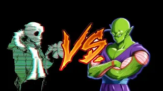 Sans vs Piccolo Jr - Epic Mash Up Battle