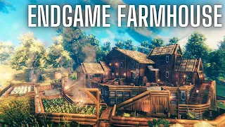 Valheim: End Game Farm House - Fully Functional
