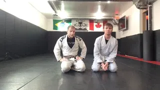 North south Ezekiel chock bjj