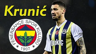 Rade Krunic ● Welcome to Fenerbahce 🟡🔵🇧🇦 Best Skills, Tackles & Passes