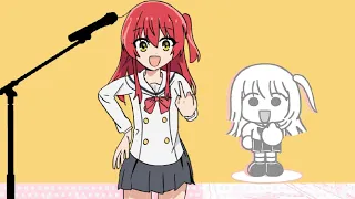 Bocchi the rock! but only Kita | fan animation