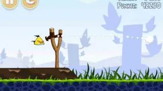 Angry Birds Level 1-16 - Mighty Eagle - 100% - Total Distruction - Totale Zerstörung