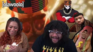 If Attack On Titan Was AFRICAN | Olawoolo & Cj DaChamp REACTION
