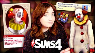 The Tragic History of Sonny the Clown in The Sims