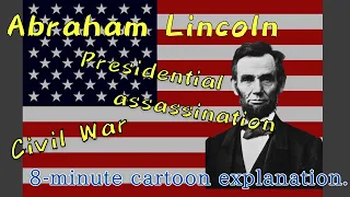 The President of the United States Assassinated! ~History Cartoons class in 8 minutes~