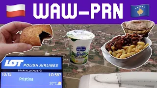 TRIP REPORT | Warsaw - Pristina | Kosovo | LOT Polish Airlines | LO587 | 🇵🇱-🇽🇰