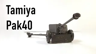 Building the 1/35 Tamiya Pak40/L46