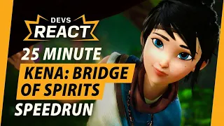 Kena: Bridge of Spirits Developers React to 25 Minute Speedrun