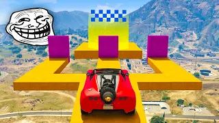 LA CARRERA TROLL MAS INCREIBLE DE GTA 5 ONLINE