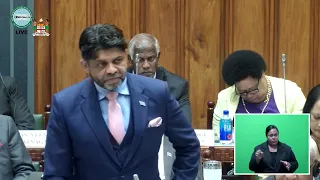 Fijian Attorney-General updates Parliament on the plan for the removal of the derelict ships