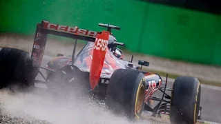 F1 2015 Max Verstappen Huge Spin at Italian GP on Free Practice 2 Onboard