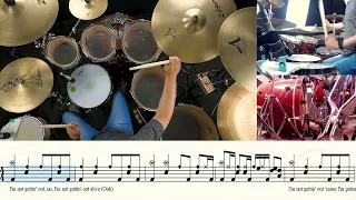 Patient Number 9 ft. Jeff Beck(동영상악보)-Ozzy Osbourne-유한선-일산드럼학원,화정드럼학원,드럼악보,,drumsheet,drumscore