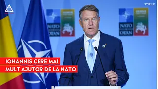 ATENȚIE: Iohannis cere mai mult ajutor de la NATO pentru detectarea dronelor și apărarea aeriană