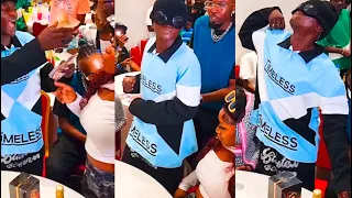 Watch Singer Portable And His Wife Dance To Seyi Vibez’s Song As He Sprays Money.