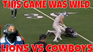 COWBOYS HOLD OFF LIONS  LIONS VS COWBOYS HIGHLIGHTS REACTION