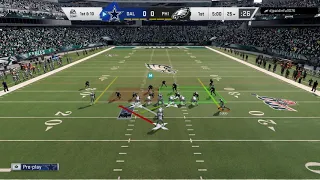 Madden 20 highlights w/cowboys Zeke with the in an out