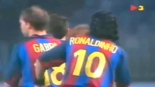 Ronaldinho vs FC Marha Púchov - UEFA - 2003/2004 - 480p - Roni Tv